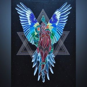 R Blume Madre Canvas Print Painting